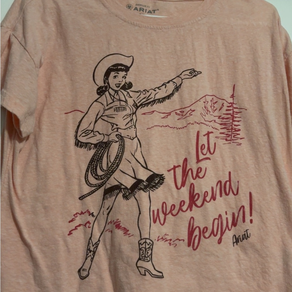 Ariat Coral Oversize Fit T-Shirt